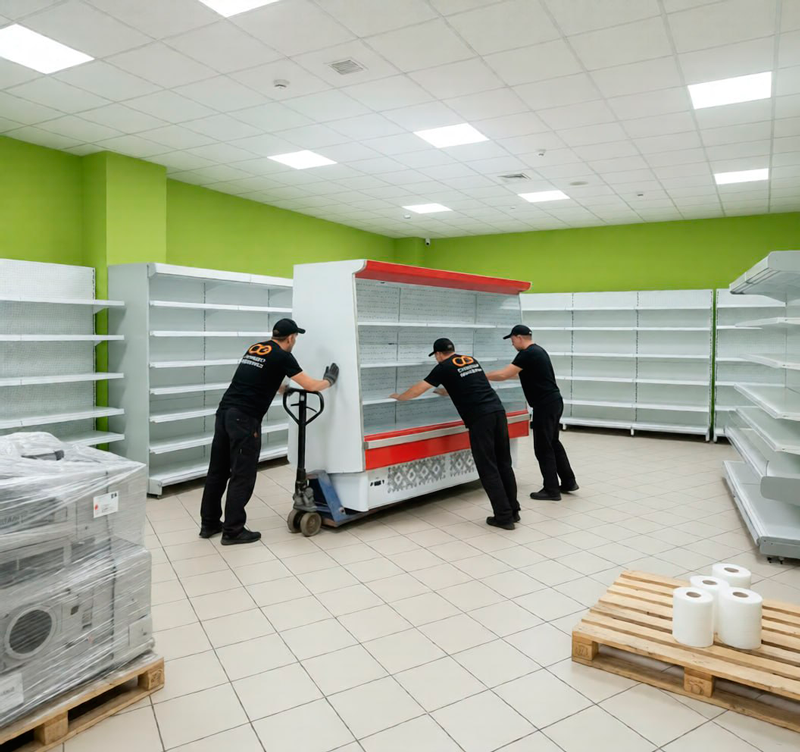 Переезд магазина в Надыме